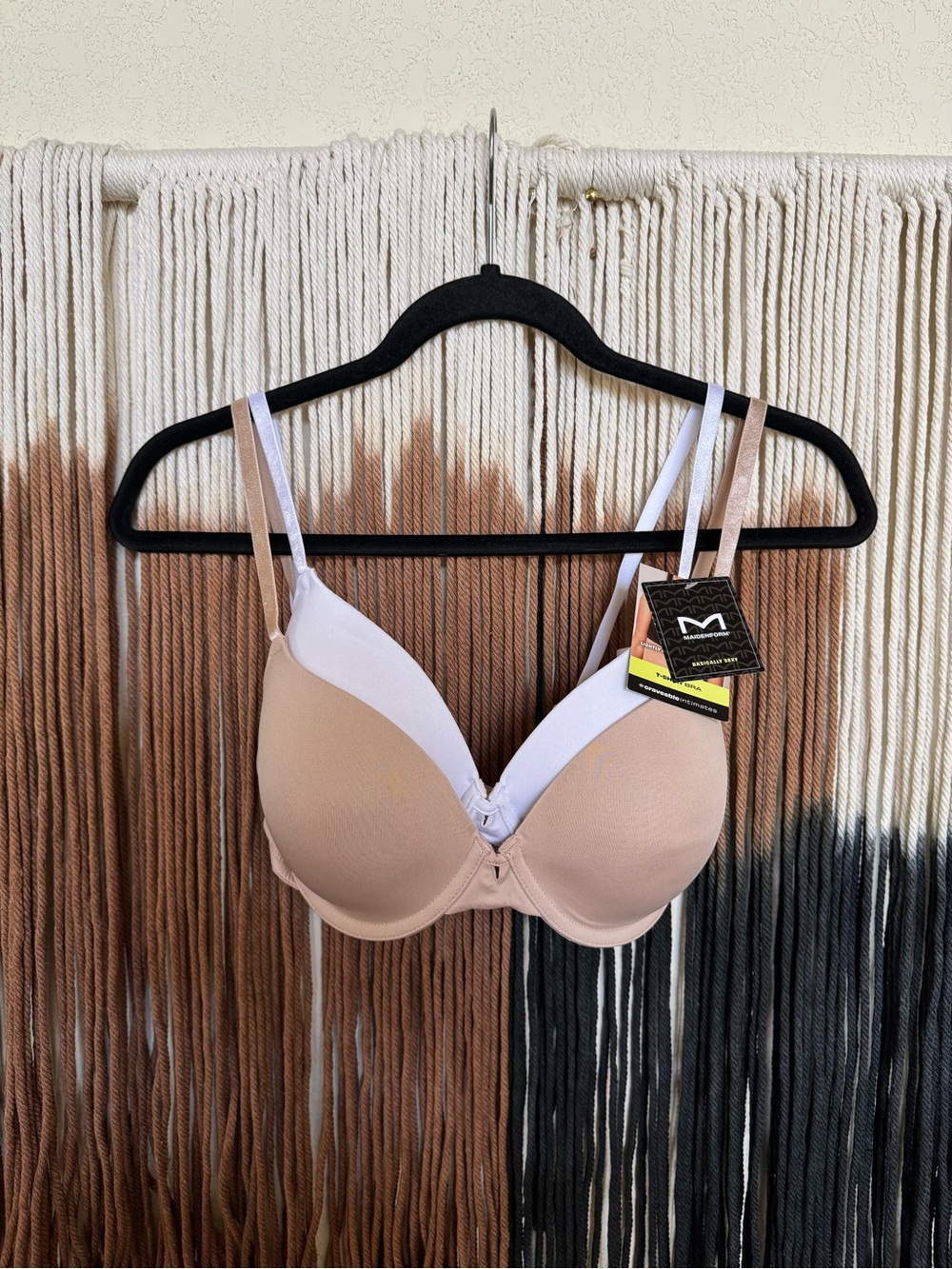2 pack of Maidenform t-shirt bras; brand new with tags, never worn!